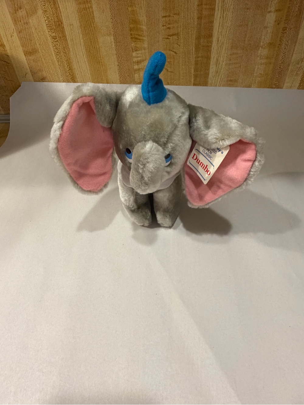 Disney Dumbo Plush - Gray, Pink & Blue Elephant